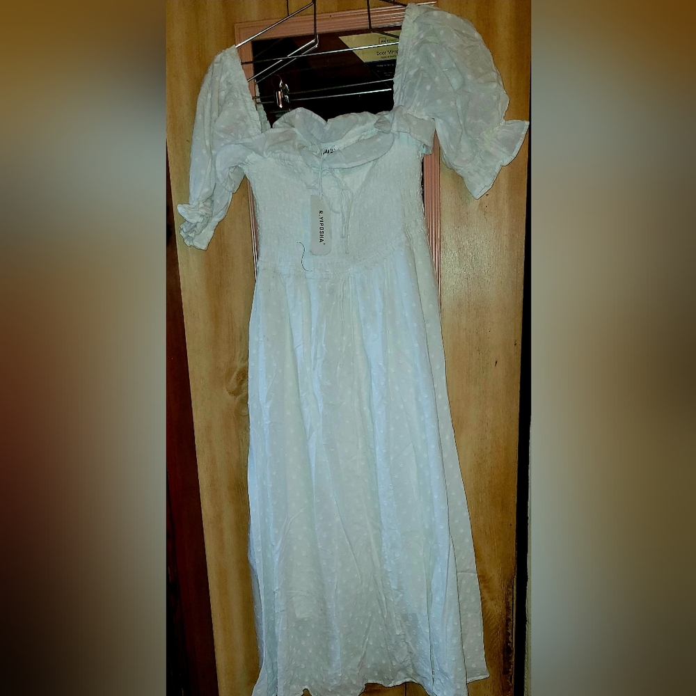 BNWT WOMENS DRESS FLOWY BY R.YIPOSHA SIZE LARGE
